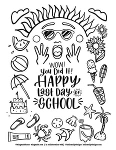 Last Day of School 8.5x11" {FREE DIGITAL DOWNLOAD}